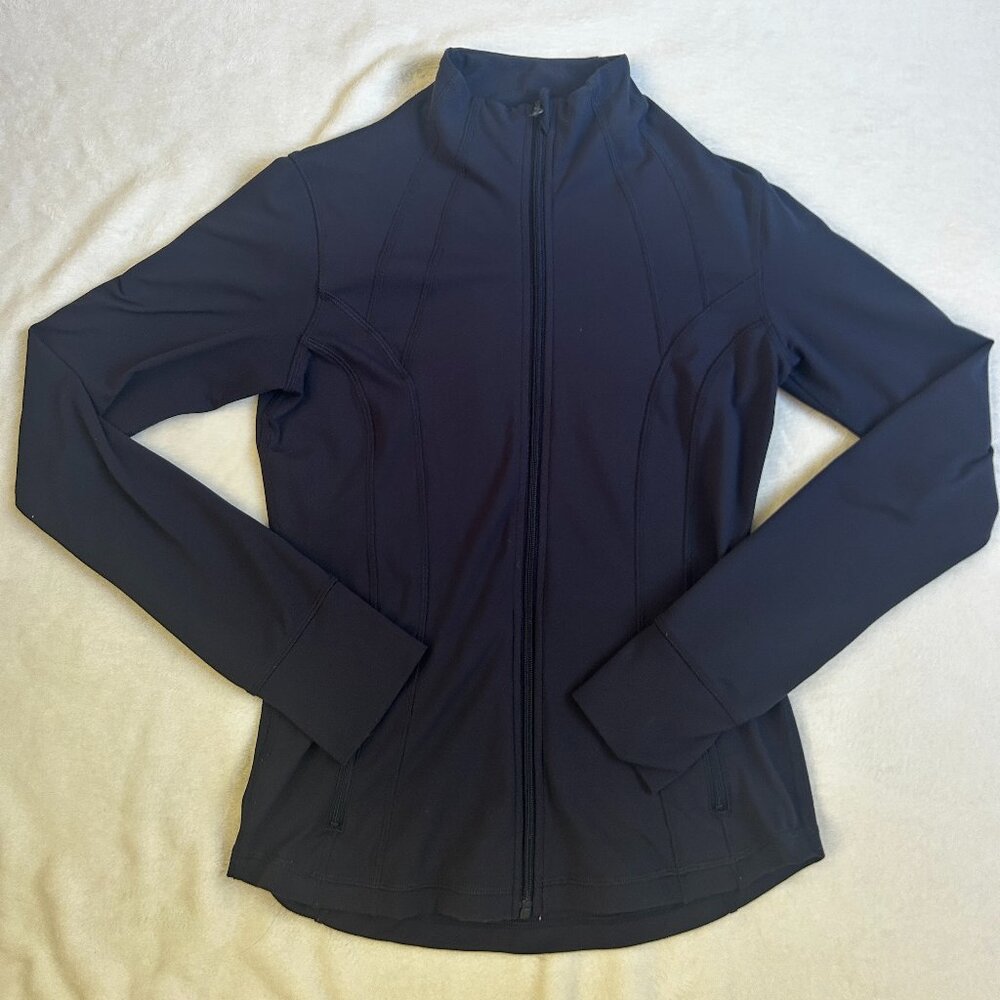 Yogalicious Navy Zip Up